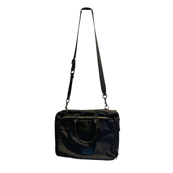 Coach Handbags - Coach Women’s Black Nylon Crossbody Bag With Leather Trim & Adjustable Strap